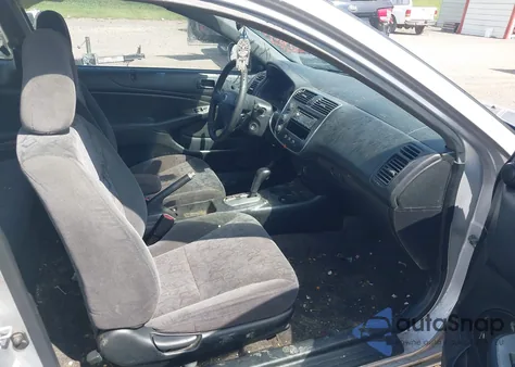 2001 Honda Civic Ex из США, поврежденный, VIN 1HGEM22911L086826